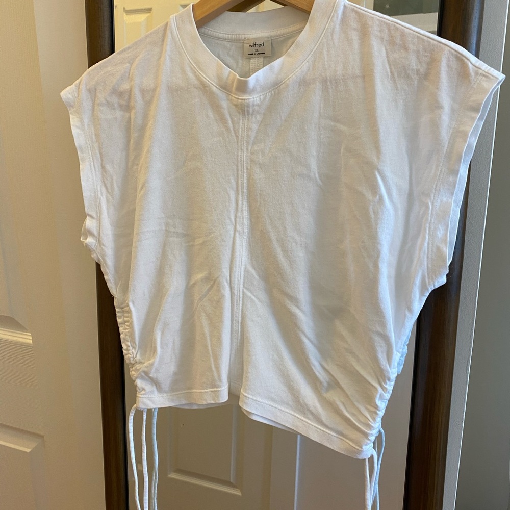 Wilfred Cropped Sleeveless Tee